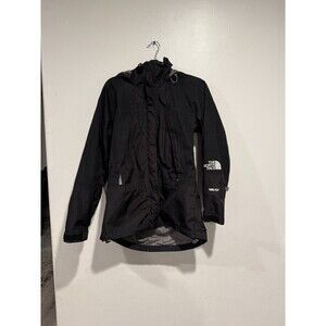 Vintage The North Face TNF Gore-Tex Parka Jacket Womens Size Small Solid Black